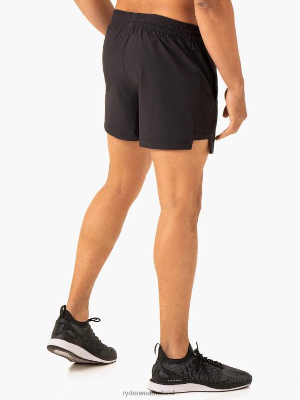 Ryderwear Vital Gym Short Faded Black Men Clothing 4Z2T1163