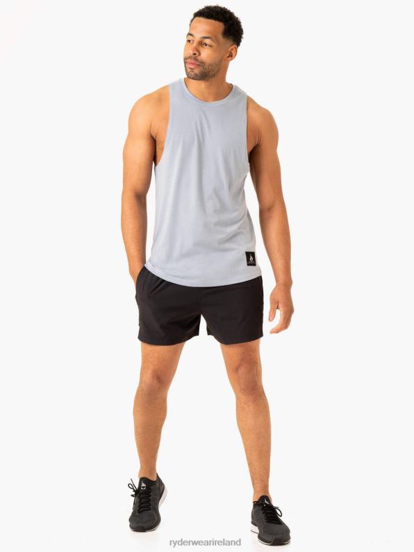 Ryderwear Vital Gym Short Faded Black Men Clothing 4Z2T1163