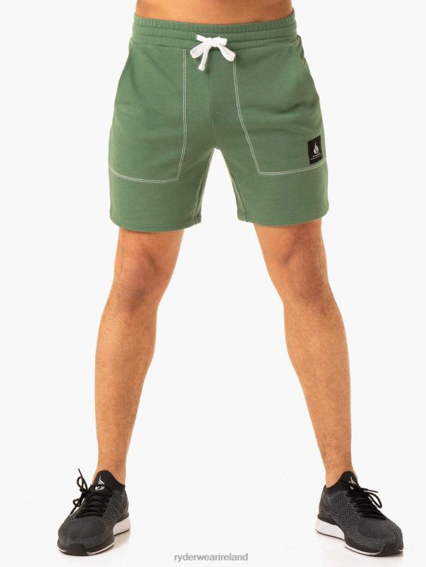 Ryderwear Vital Track Short Green Men Clothing 4Z2T1161