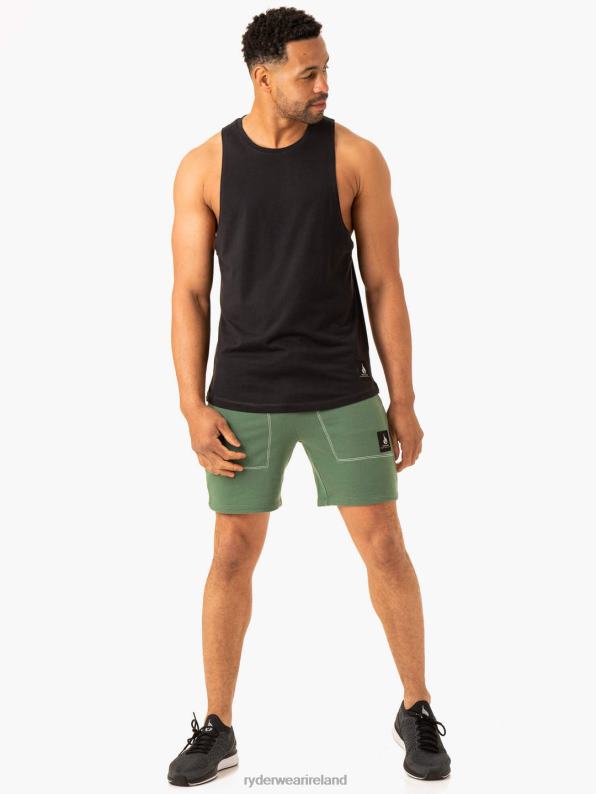 Ryderwear Vital Track Short Green Men Clothing 4Z2T1161