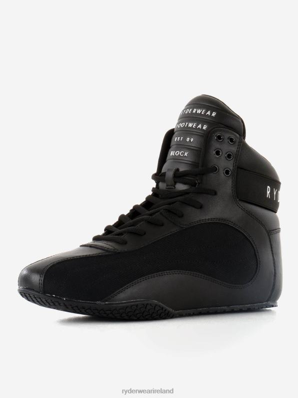Ryderwear D-Mak Block Black Men Shoes 4Z2T1487