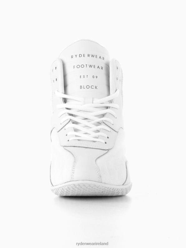 Ryderwear D-Mak Block White Men Shoes 4Z2T1484