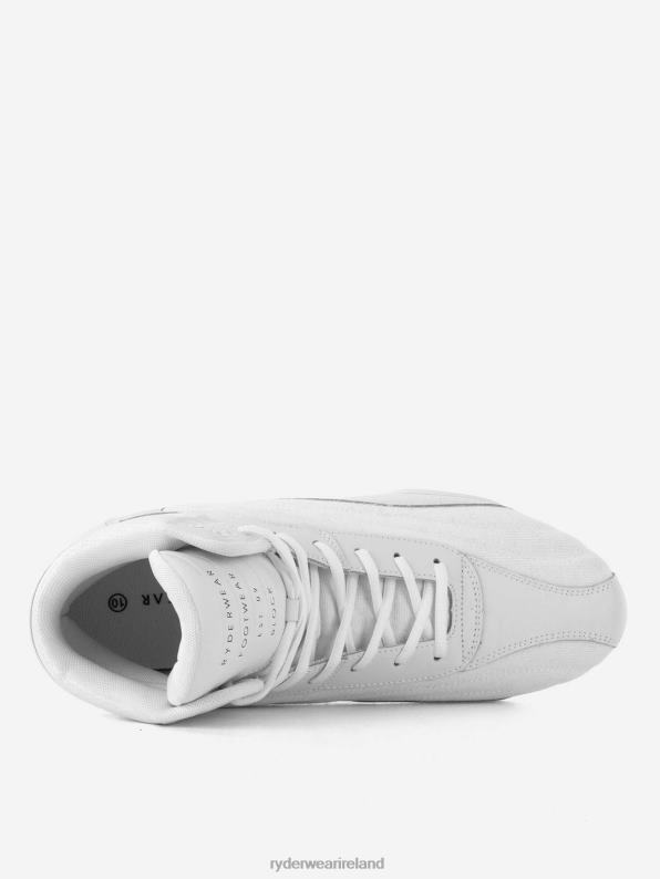 Ryderwear D-Mak Block White Men Shoes 4Z2T1484