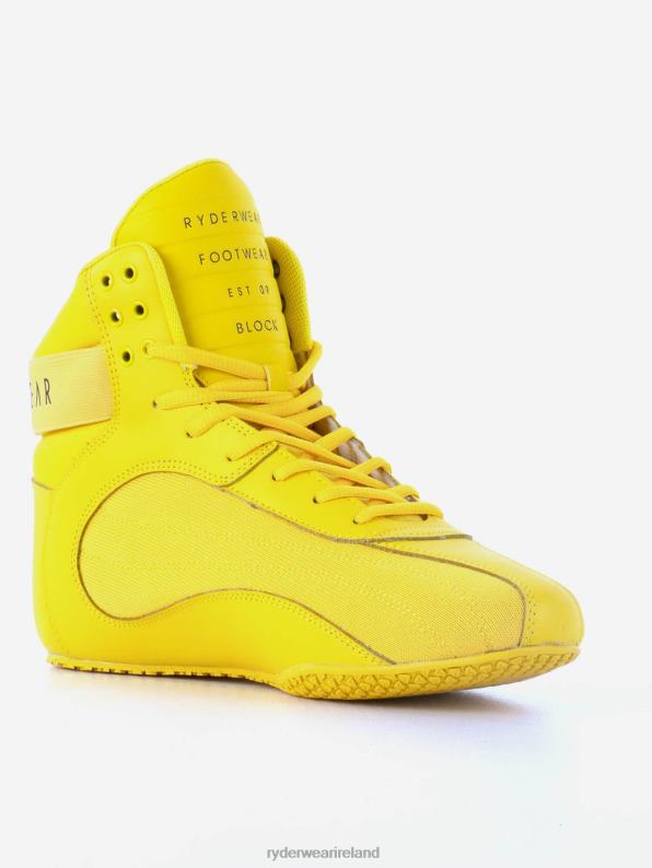 Ryderwear D-Mak Block Yellow Men Shoes 4Z2T1486
