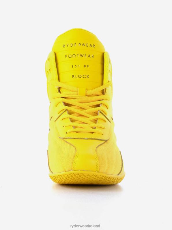 Ryderwear D-Mak Block Yellow Men Shoes 4Z2T1486