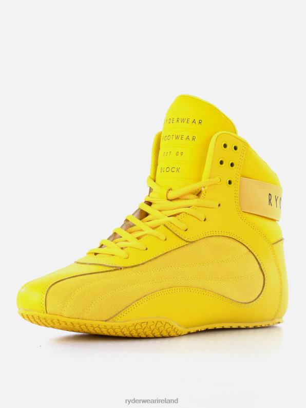 Ryderwear D-Mak Block Yellow Men Shoes 4Z2T1486