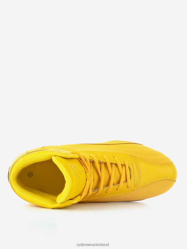 Ryderwear D-Mak Block Yellow Men Shoes 4Z2T1486