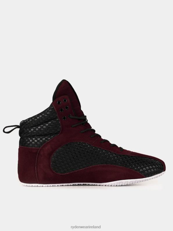 Ryderwear D-Mak Carbon Burgundy Men Shoes 4Z2T1483