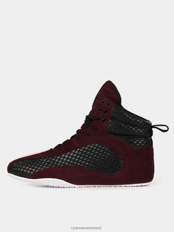 Ryderwear D-Mak Carbon Burgundy Men Shoes 4Z2T1483