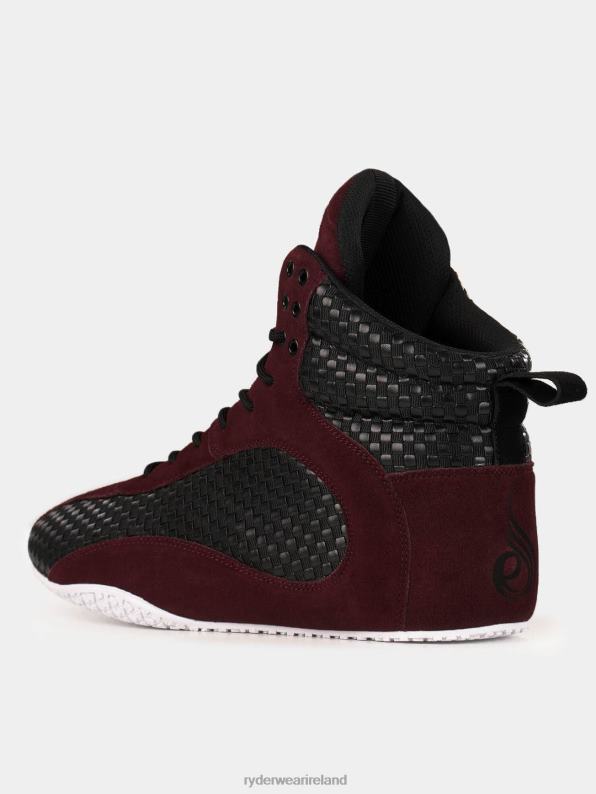 Ryderwear D-Mak Carbon Burgundy Men Shoes 4Z2T1483