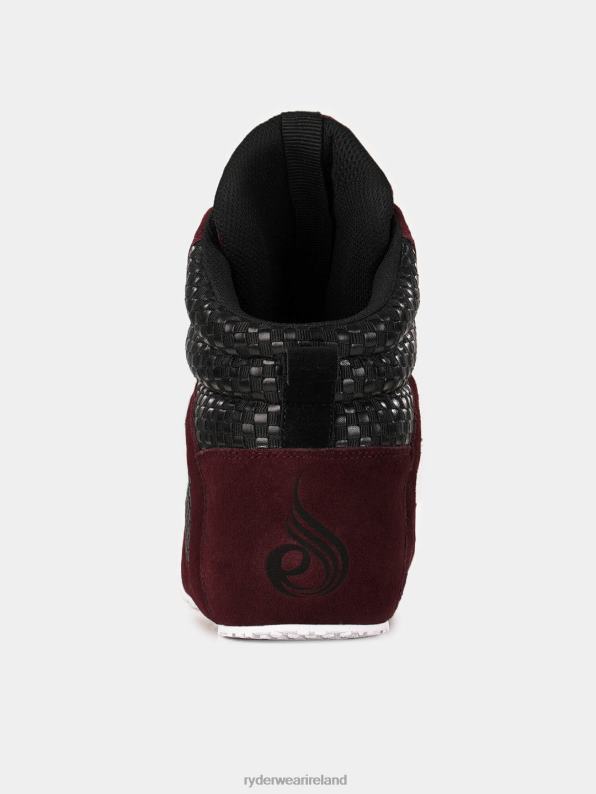 Ryderwear D-Mak Carbon Burgundy Men Shoes 4Z2T1483
