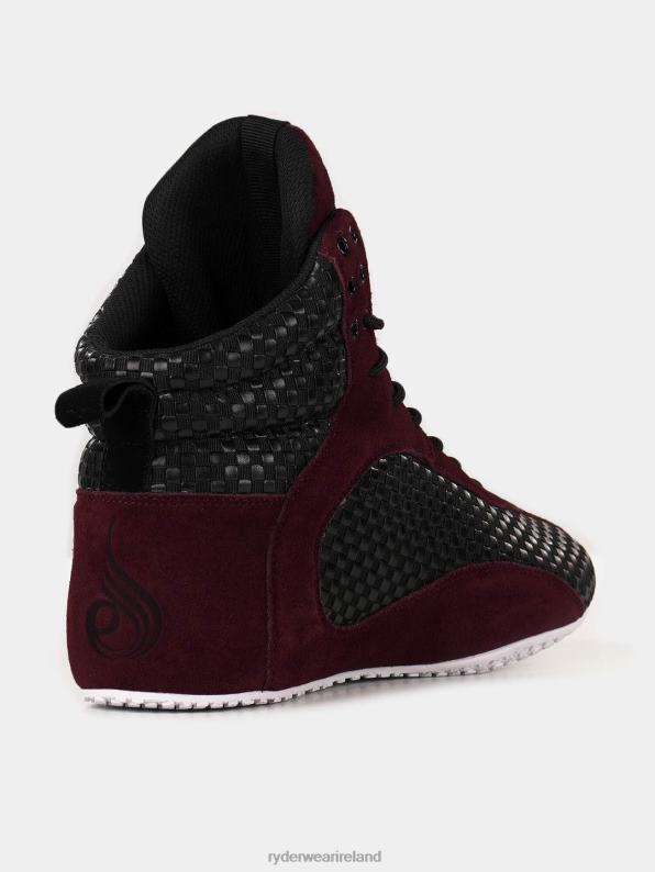 Ryderwear D-Mak Carbon Burgundy Men Shoes 4Z2T1483