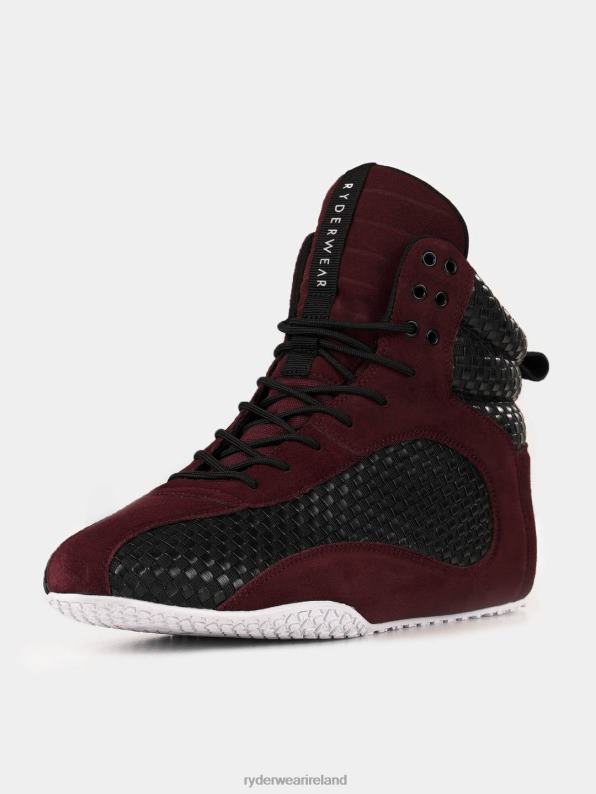 Ryderwear D-Mak Carbon Burgundy Men Shoes 4Z2T1483