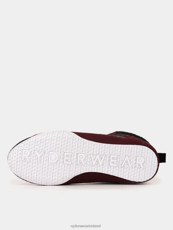 Ryderwear D-Mak Carbon Burgundy Men Shoes 4Z2T1483