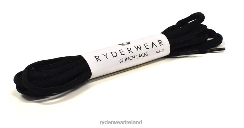 Ryderwear Shoe Laces Black Unisex Accessories 4Z2T1497
