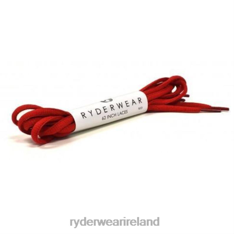 Ryderwear Shoe Laces Red Unisex Accessories 4Z2T1496