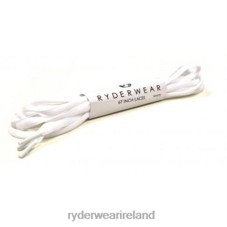 Ryderwear Shoe Laces White Unisex Accessories 4Z2T1498