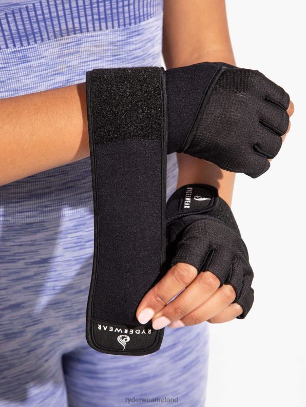 Ryderwear Wrap Lifting Gloves Black Unisex Accessories 4Z2T1120