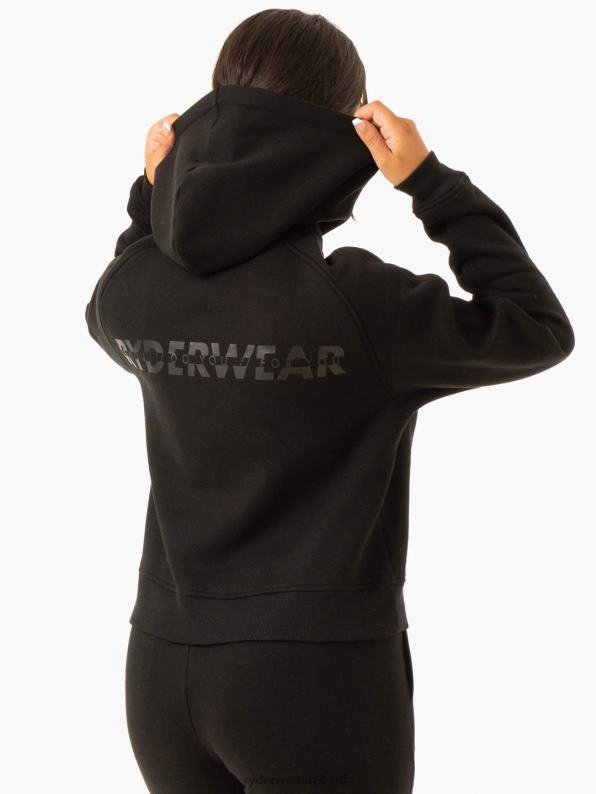 Ryderwear Sideline Hoodie Black Women Clothing 4Z2T874