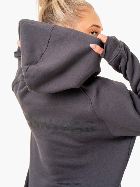 Ryderwear Sideline Hoodie Charcoal Women Clothing 4Z2T852