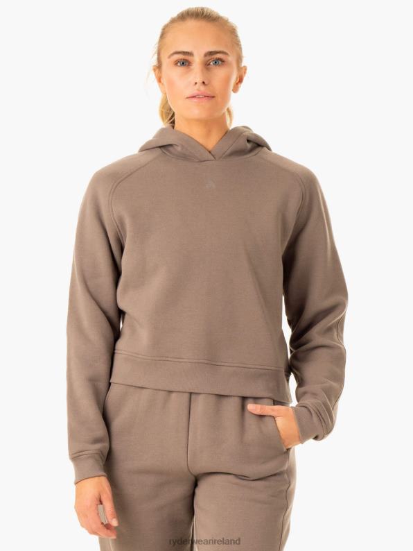 Ryderwear Sideline Hoodie Taupe Women Clothing 4Z2T872