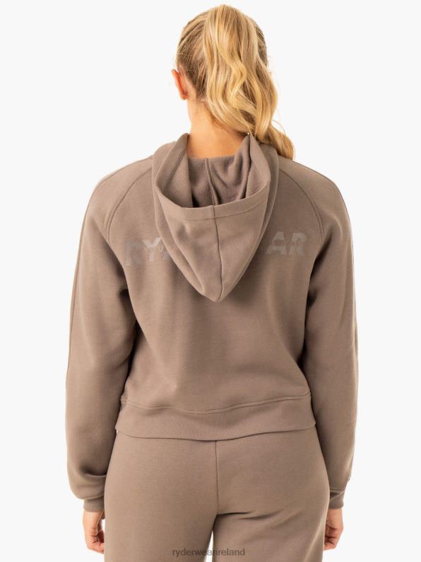 Ryderwear Sideline Hoodie Taupe Women Clothing 4Z2T872