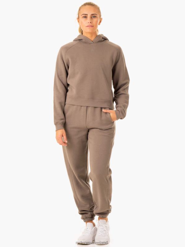 Ryderwear Sideline Hoodie Taupe Women Clothing 4Z2T872