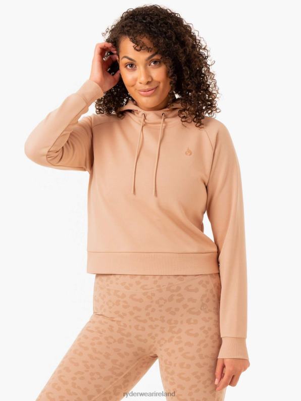 Ryderwear Ultra Pullover Hoodie Tan Women Clothing 4Z2T940