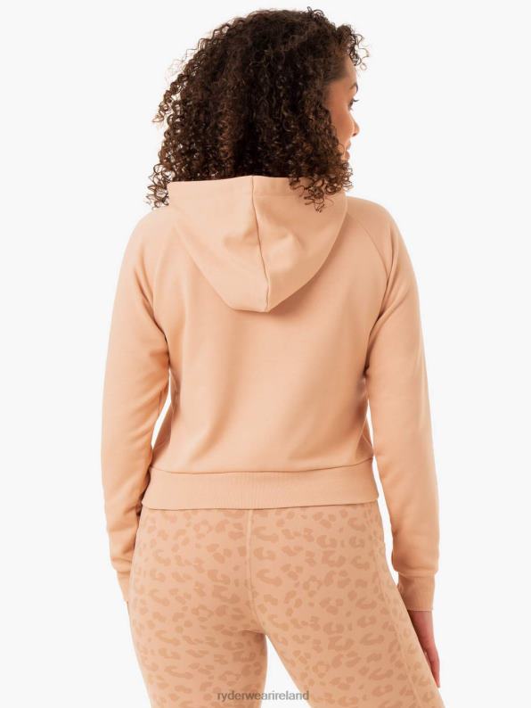 Ryderwear Ultra Pullover Hoodie Tan Women Clothing 4Z2T940