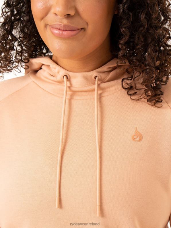 Ryderwear Ultra Pullover Hoodie Tan Women Clothing 4Z2T940