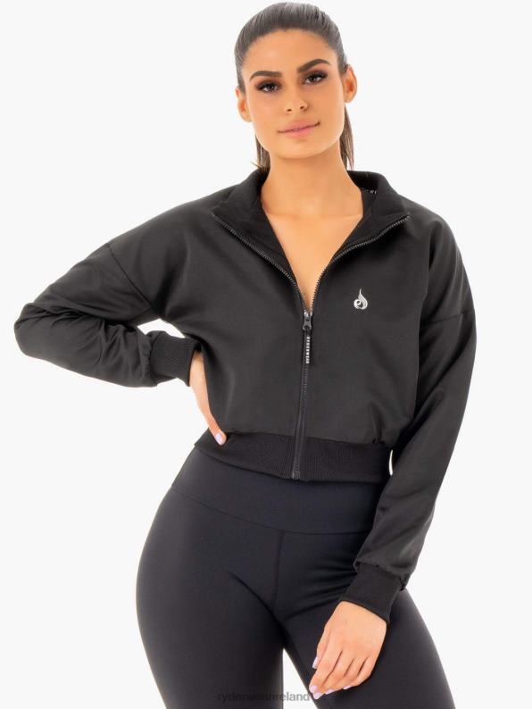 Ryderwear Adapt Bomber Jacket Black Women Clothing 4Z2T1031
