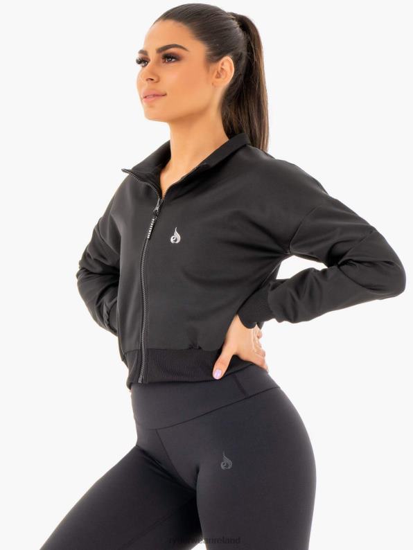 Ryderwear Adapt Bomber Jacket Black Women Clothing 4Z2T1031