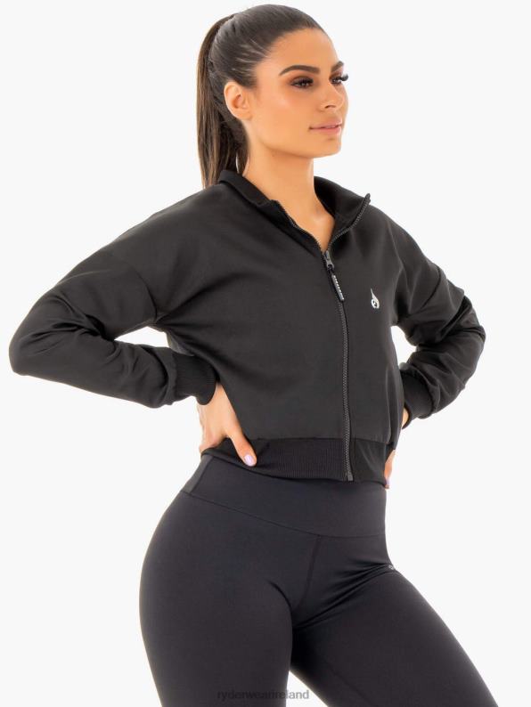 Ryderwear Adapt Bomber Jacket Black Women Clothing 4Z2T1031