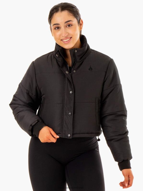 Ryderwear Apex Puffer Jacket Black Women Clothing 4Z2T911