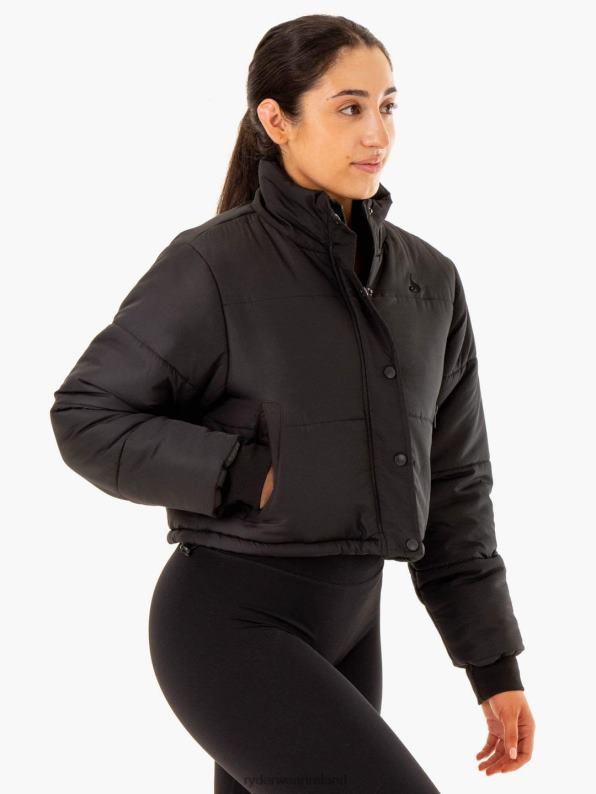Ryderwear Apex Puffer Jacket Black Women Clothing 4Z2T911