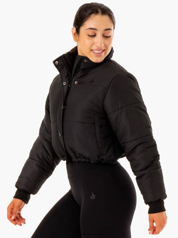 Ryderwear Apex Puffer Jacket Black Women Clothing 4Z2T911