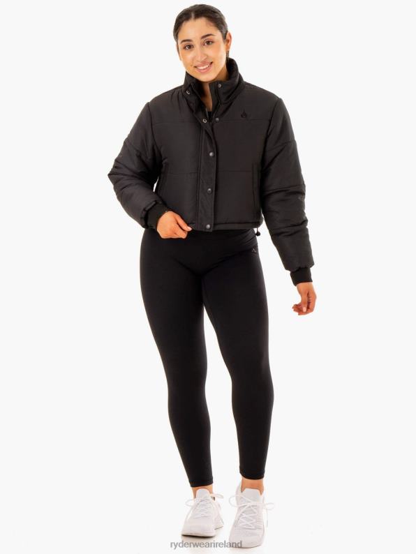 Ryderwear Apex Puffer Jacket Black Women Clothing 4Z2T911