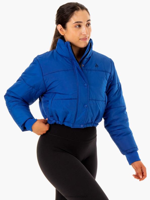 Ryderwear Apex Puffer Jacket Cobalt Blue Women Clothing 4Z2T907