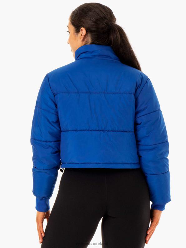 Ryderwear Apex Puffer Jacket Cobalt Blue Women Clothing 4Z2T907