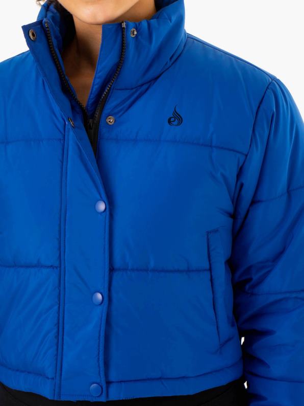 Ryderwear Apex Puffer Jacket Cobalt Blue Women Clothing 4Z2T907