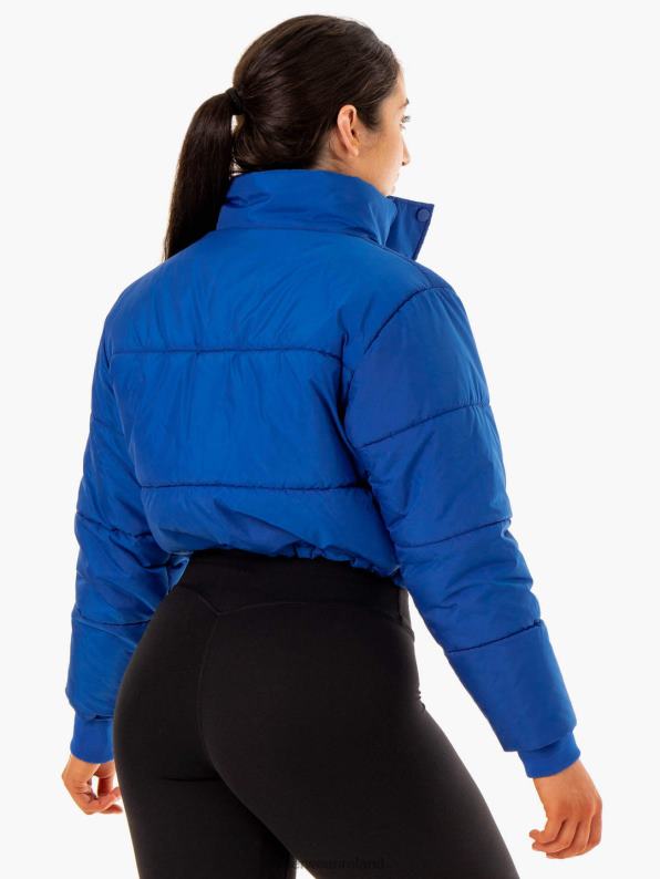 Ryderwear Apex Puffer Jacket Cobalt Blue Women Clothing 4Z2T907