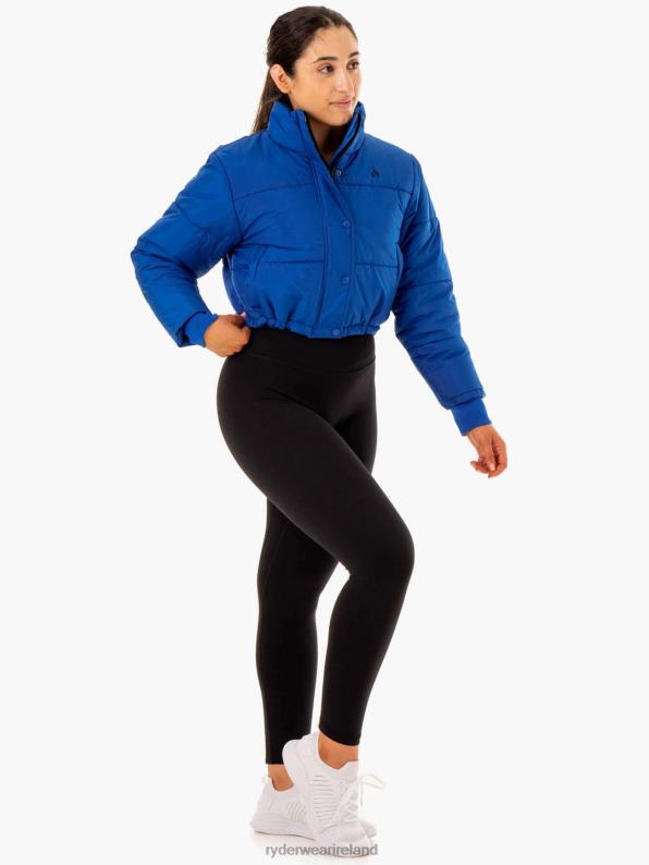 Ryderwear Apex Puffer Jacket Cobalt Blue Women Clothing 4Z2T907