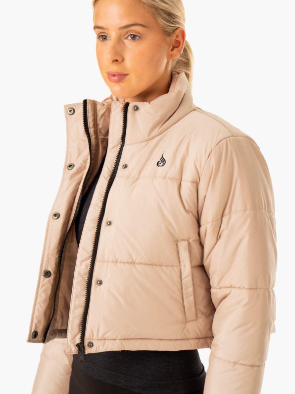 Ryderwear Apex Puffer Jacket Nude Women Clothing 4Z2T908