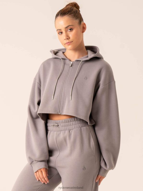 Ryderwear Embody Oversized Jacket Steel Grey Women Clothing 4Z2T757