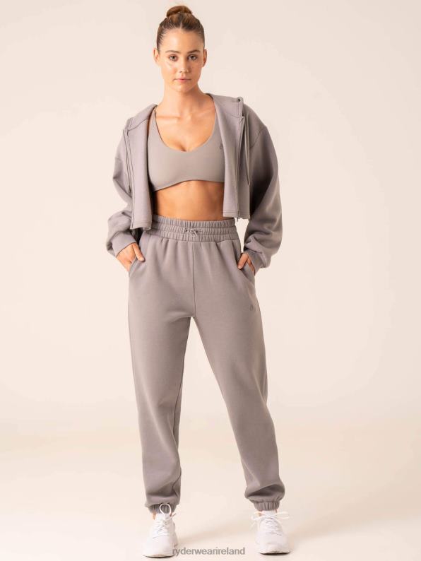 Ryderwear Embody Oversized Jacket Steel Grey Women Clothing 4Z2T757