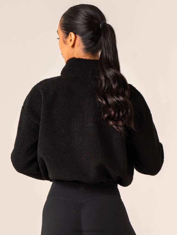 Ryderwear Embody Teddy Jacket Black Women Clothing 4Z2T761