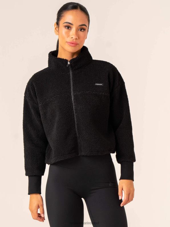Ryderwear Embody Teddy Jacket Black Women Clothing 4Z2T761