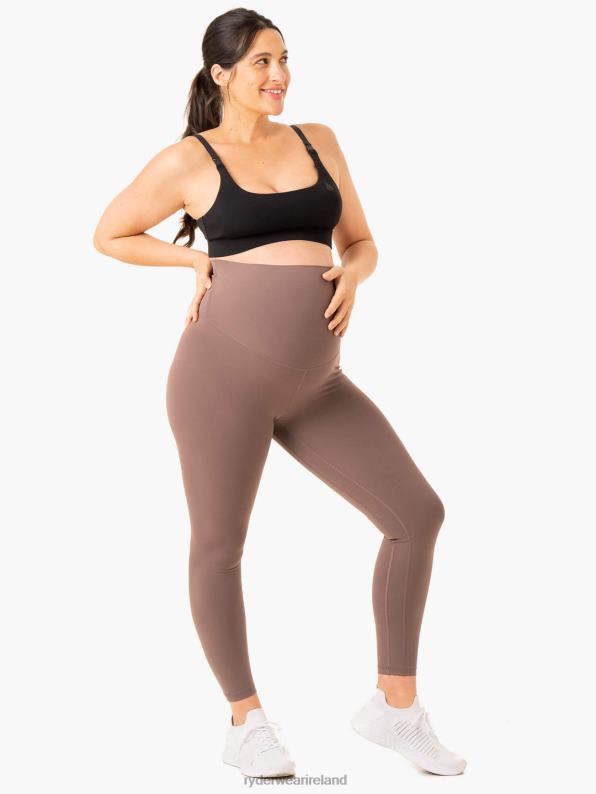 Ryderwear Active Bump Leggings Chocolate Women Clothing 4Z2T77