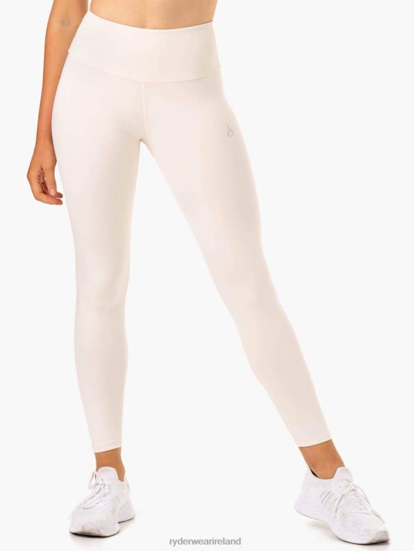 Ryderwear Adapt High Waisted Scrunch Leggings Ivory Women Clothing 4Z2T152