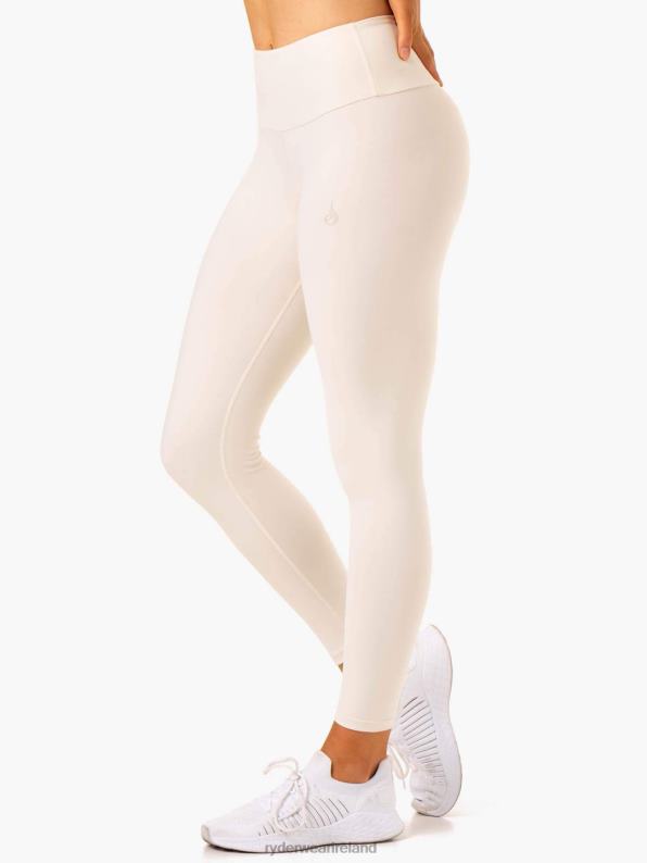 Ryderwear Adapt High Waisted Scrunch Leggings Ivory Women Clothing 4Z2T152